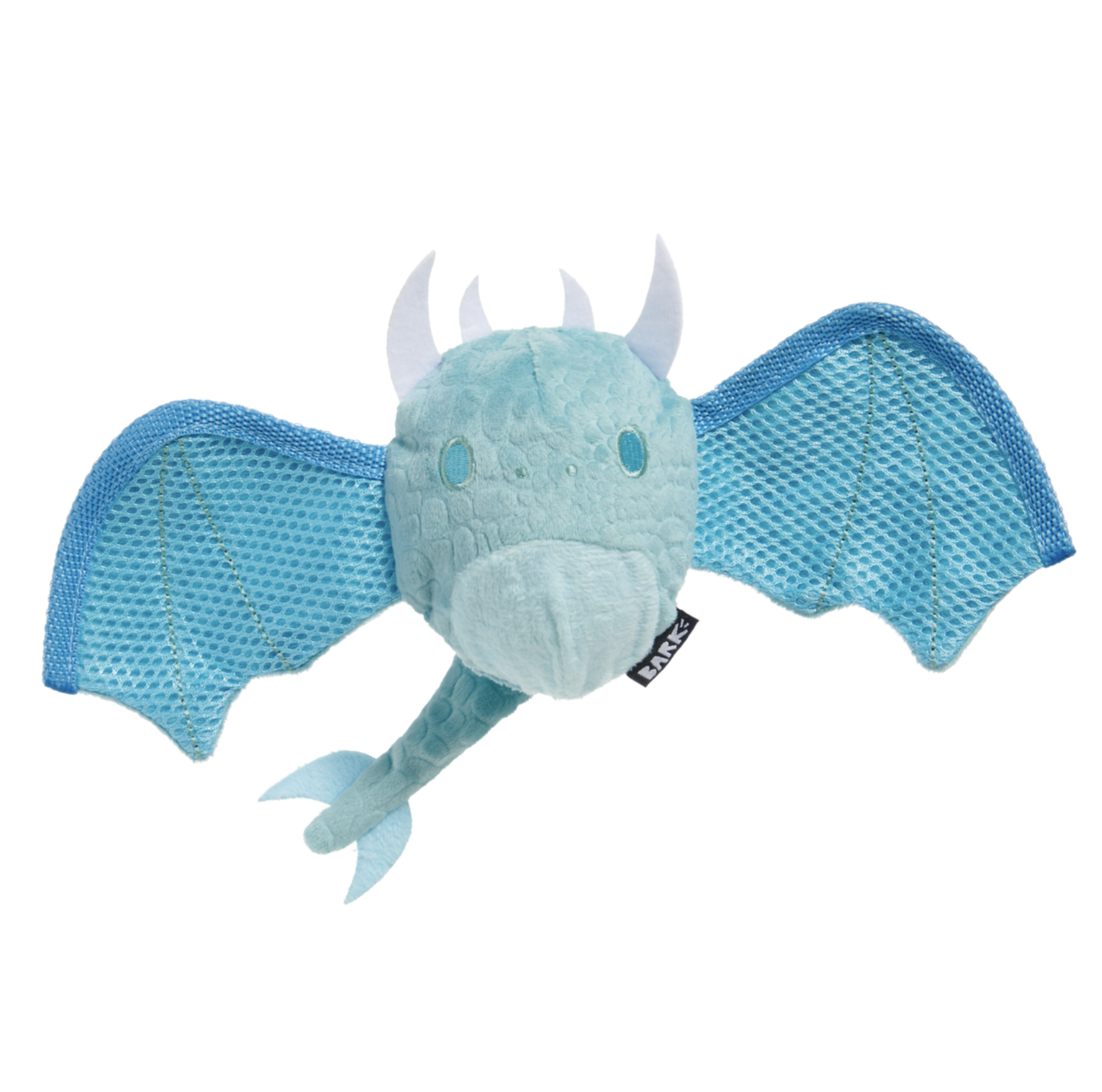 BARK Dog Brrrtha The Dragon Super Chewer Durable 2-in-1 + Tug + Fetch Toy