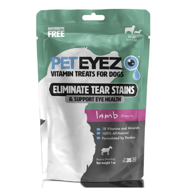 Pet Eyez Dog Lamb Tear Stain Vitamin 1oz