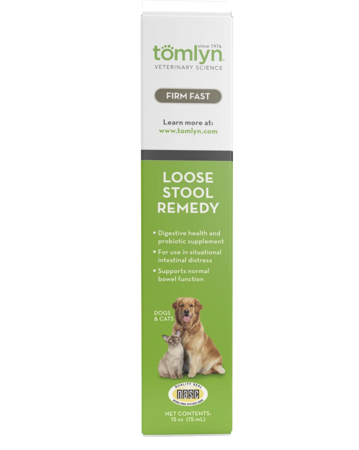 Tomlyn Dog &amp; Cat Loose Stool Remedy 15cc