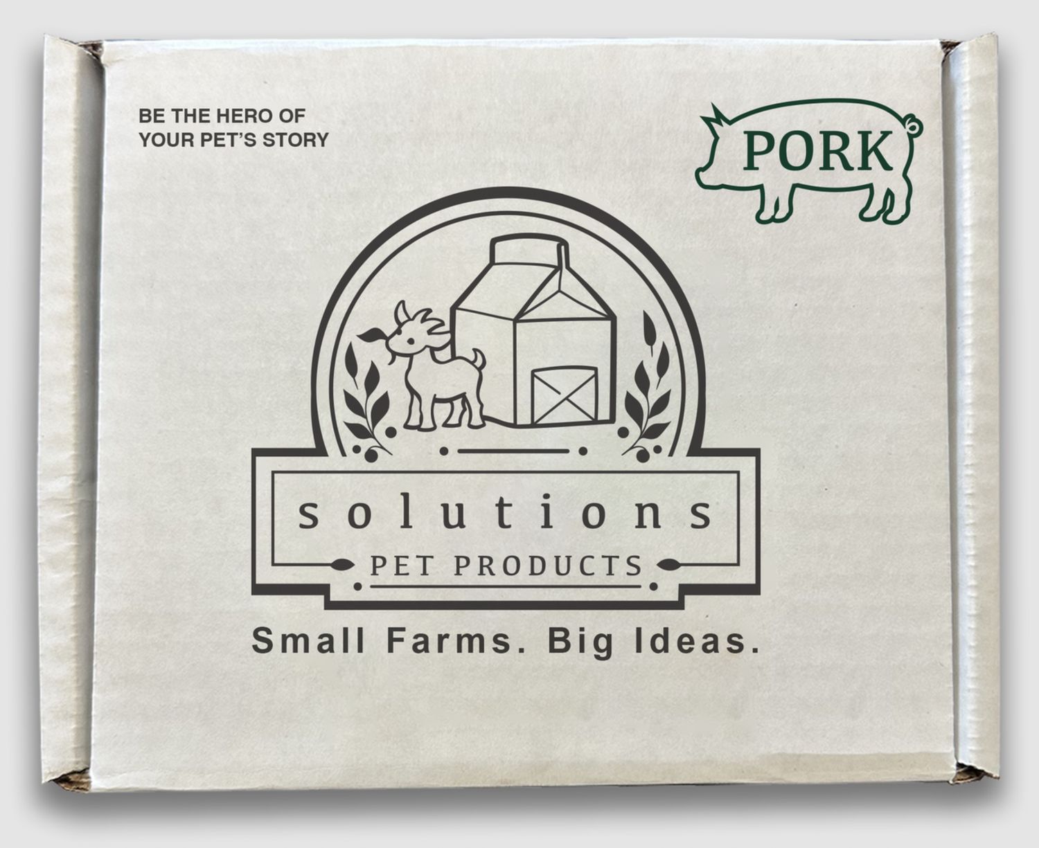 Solutions Dog Frozen Raw Pork Recipe, Size: 3lb Slider