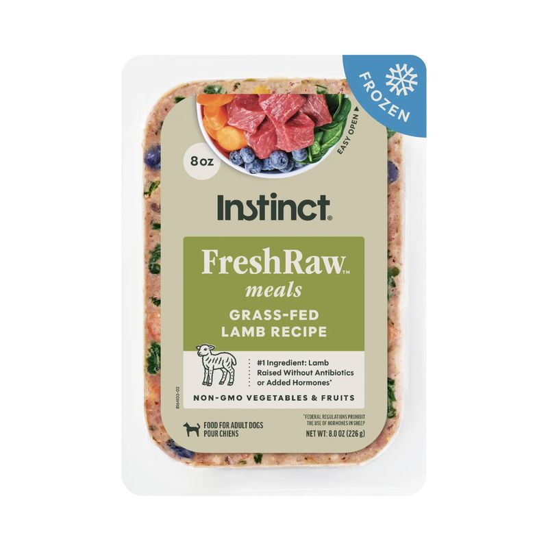 Instinct Dog Frozen FreshRaw Meals Grass-Fed Lamb
