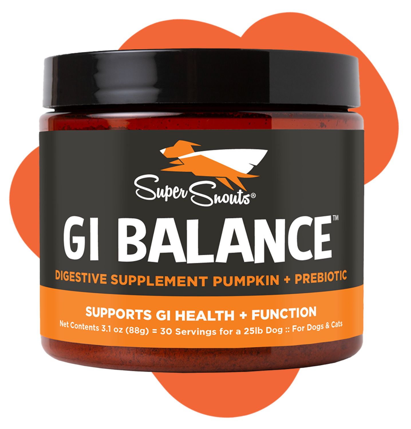 Super Snouts Dog &amp; Cat GI Balance Powder 3.1oz