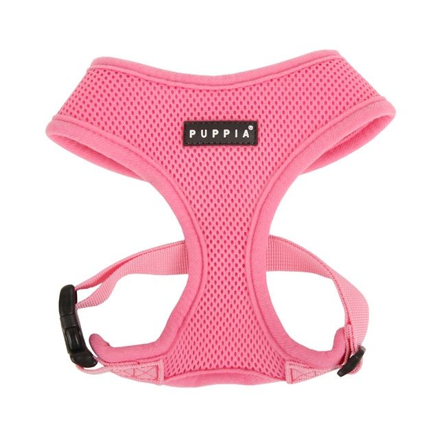 Puppia A Soft Harness, Color: Pink, Size: XS