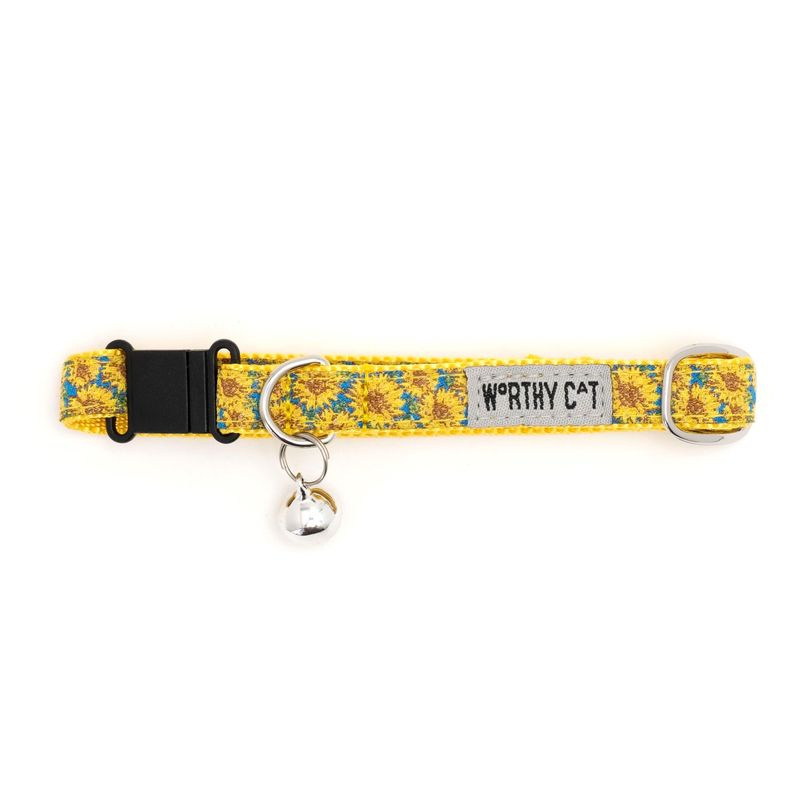 The Worthy Dog Sunflower Cat Collar