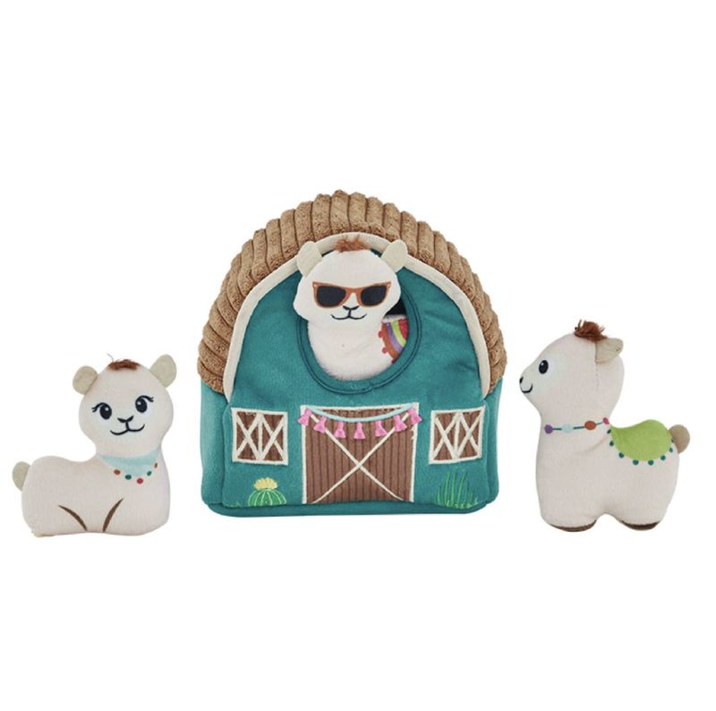 Outward Hound Dog Hide A Llama Plush Toy