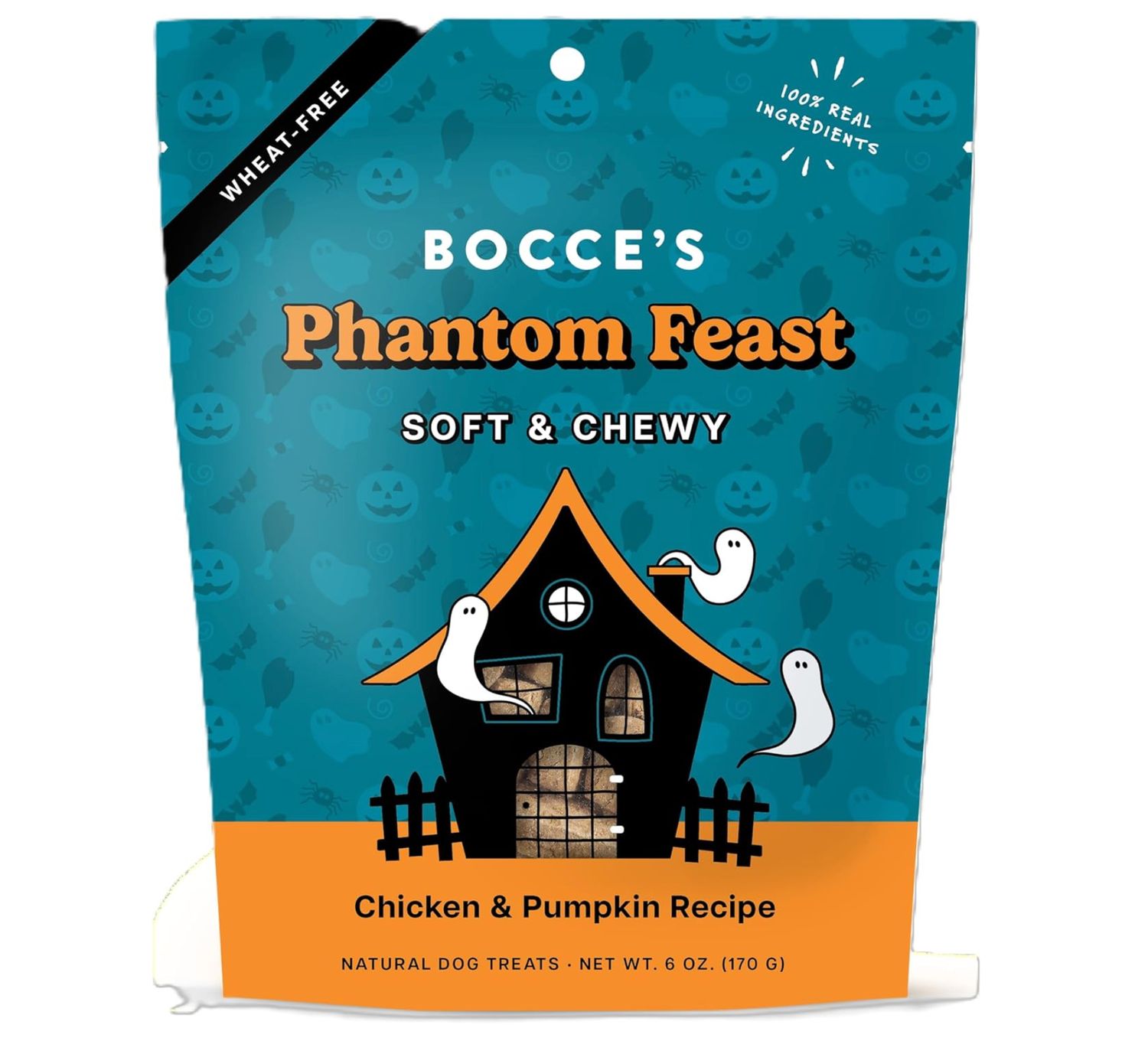 Bocce's Dog Halloween Soft &amp; Chewy Phantom Feast 6oz