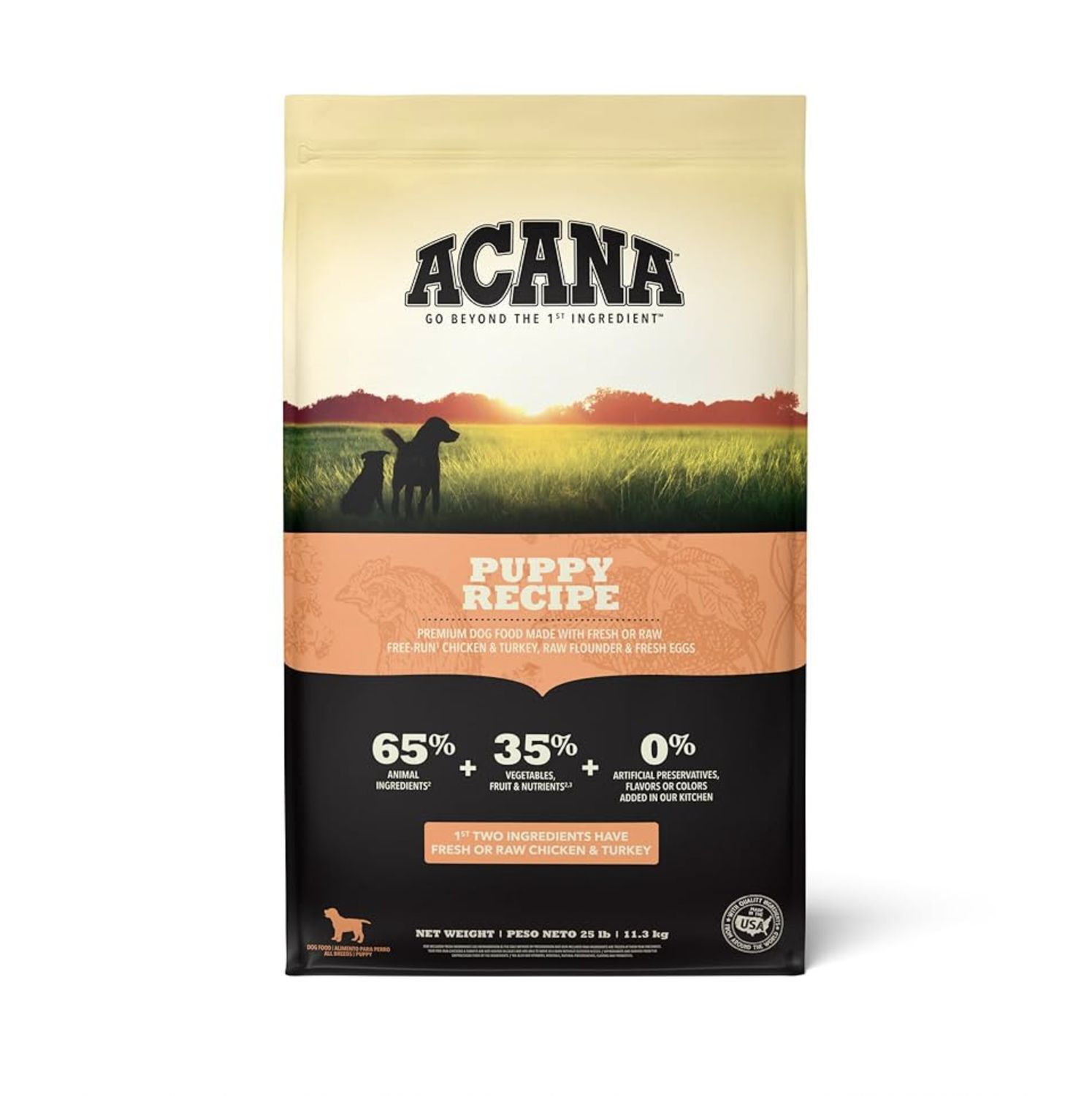 Acana Dog Grain Free Dry Puppy Recipe Acana Dog Grain Free Dry Puppy Recipe, Size: 4.5lb