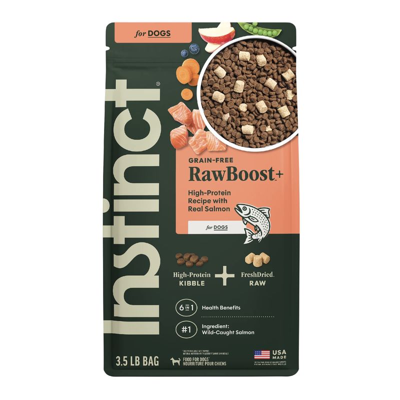 Instinct Dog RawBoost+ Real Salmon Kibble