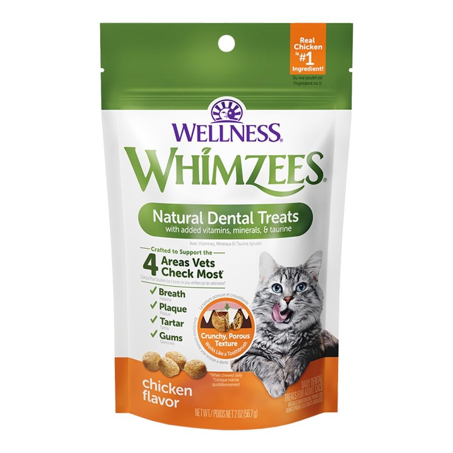 Whimzees Cat Dental Treat Chicken 2Oz