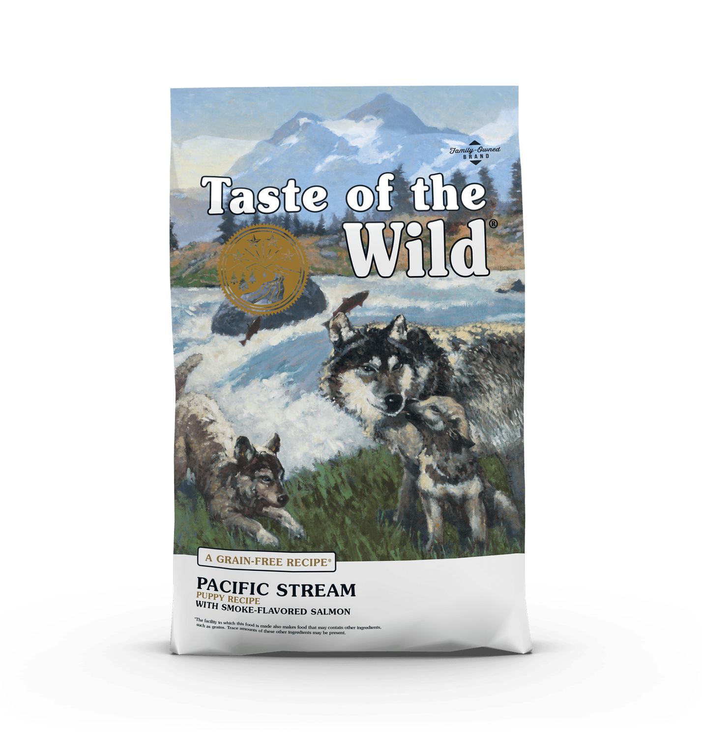 Taste of the Wild Puppy Grain Free Pacific Stream Smoked Salmon 5lb