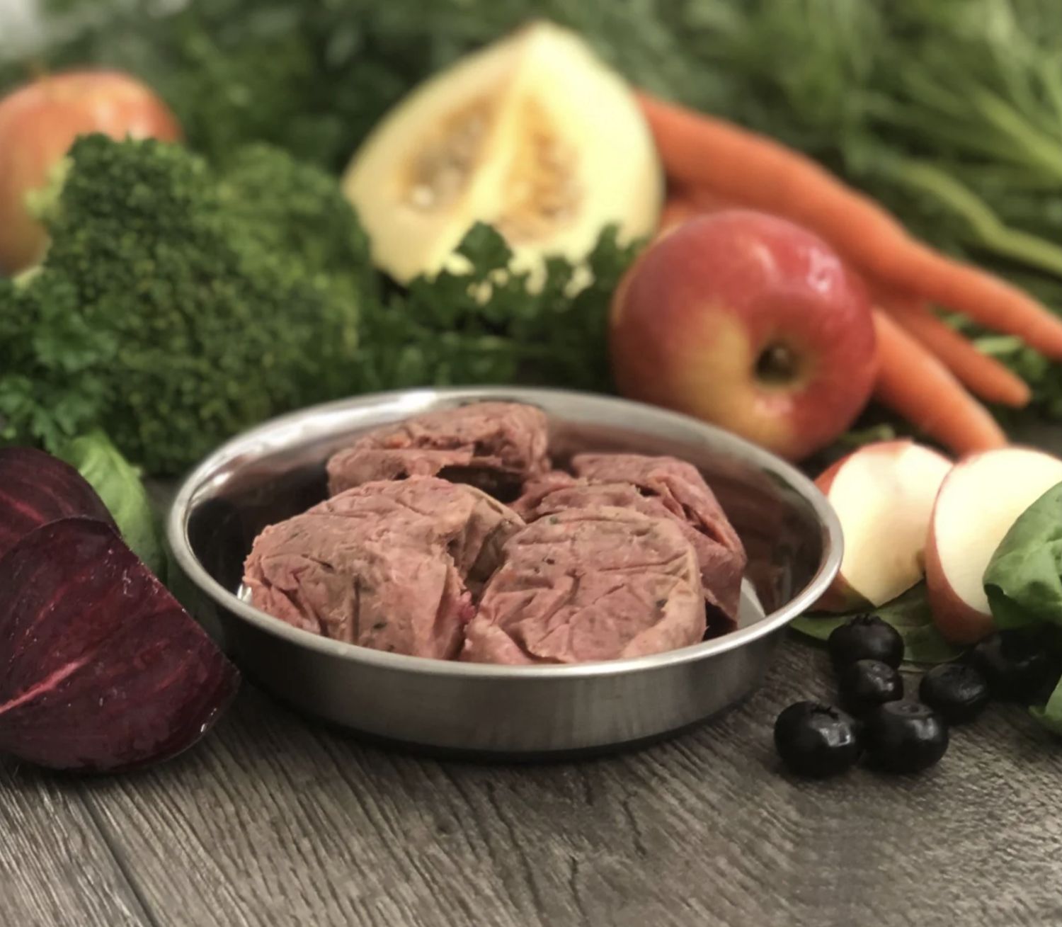 OC Raw Dog Frozen Venison, Size: 4lb Mini Patties