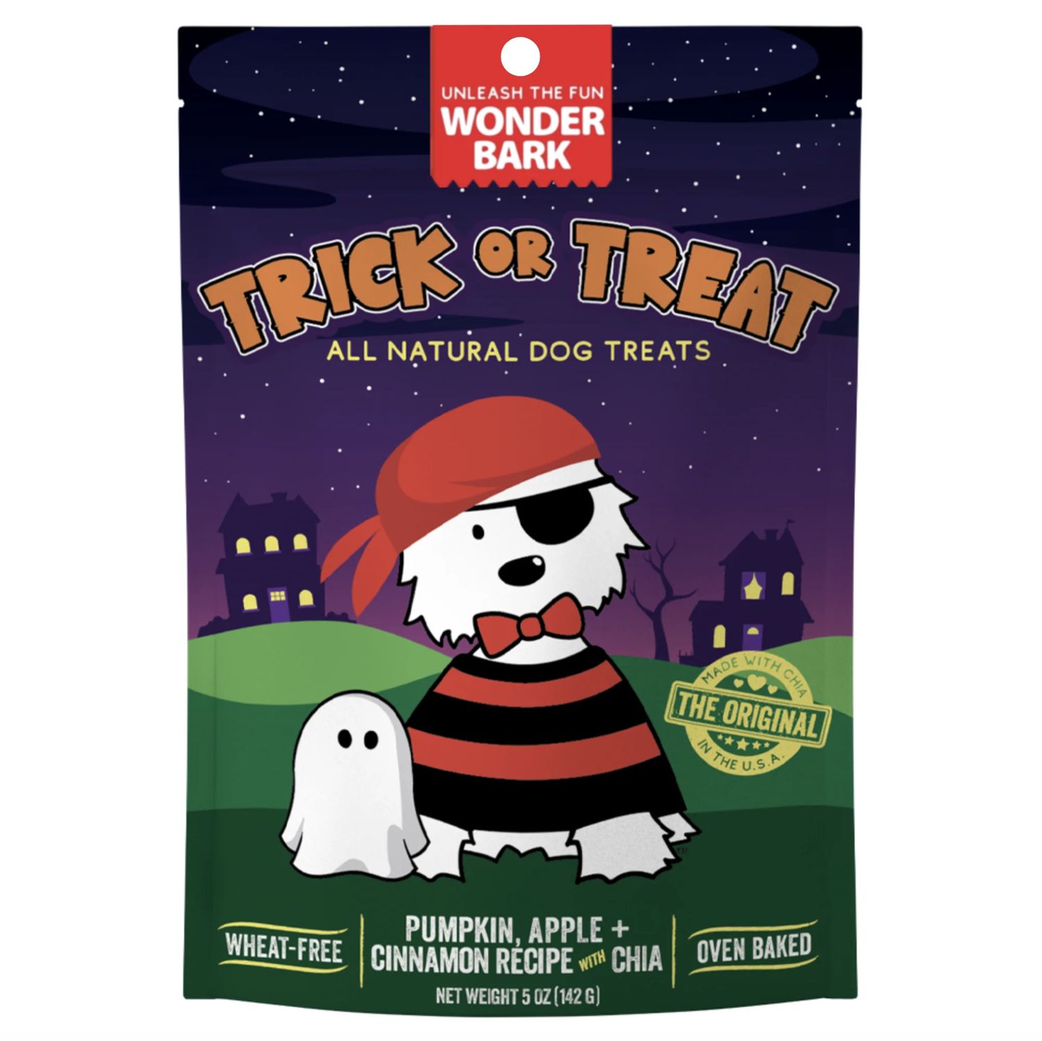 Wonder Bark Dog Holiday Trick or Treat 5oz