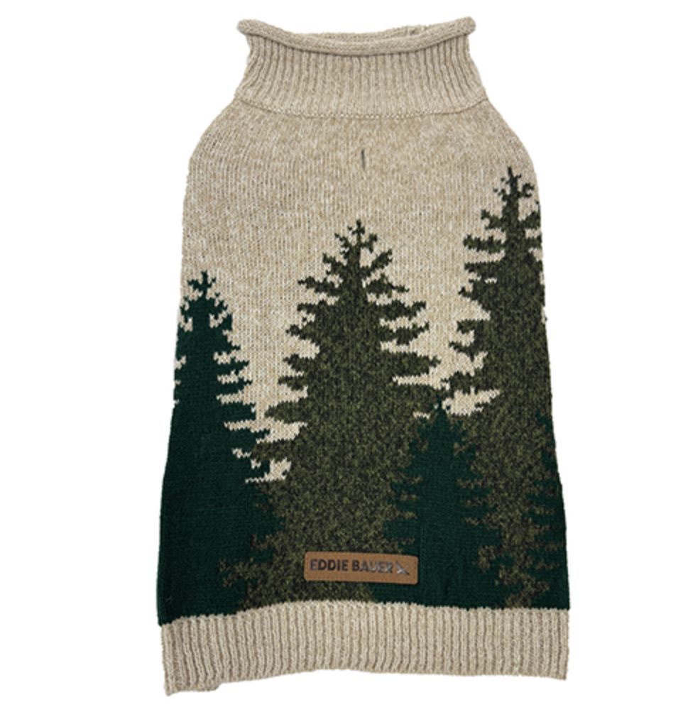 Petrageous Eddie Bauer Treeline Sweater Heathered/Oatmeal, Size: X-Small