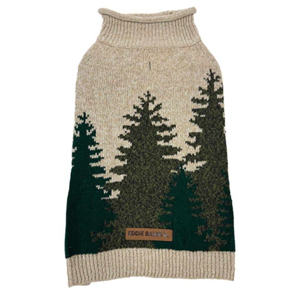 Petrageous Eddie Bauer Treeline Sweater Heathered/Oatmeal, Size: X-Small