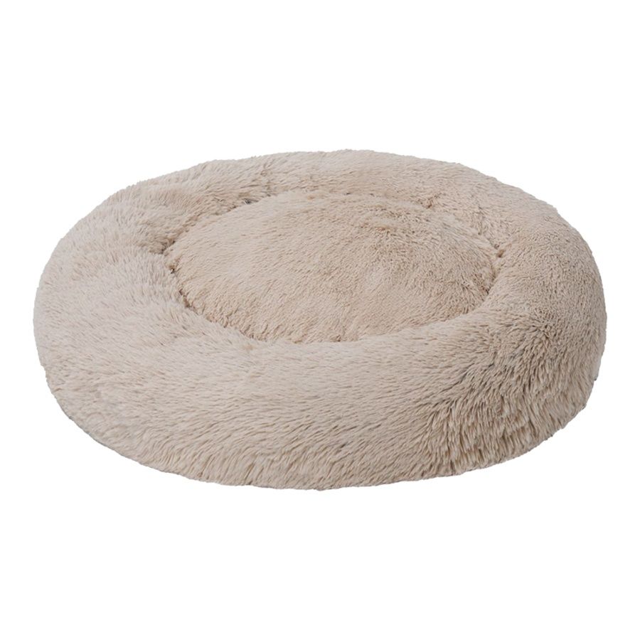 Tall Tails Dog &amp; Cat Cuddle Bed Frosted Khaki, Size: Large 36" X 36" X 9"