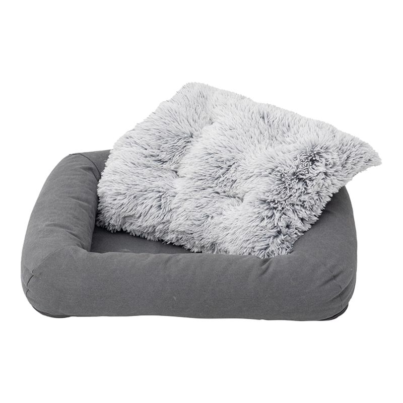 Tall Tails Dog &amp; Cat All In One Bed Grey