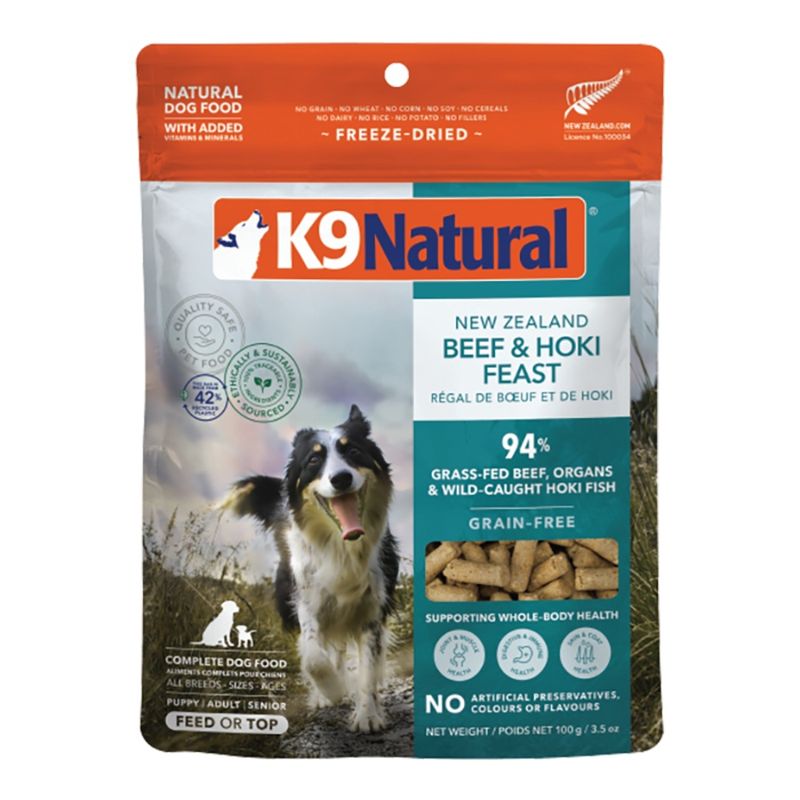 K9 Natural Freeze-Dried Beef &amp; Hoki Feast