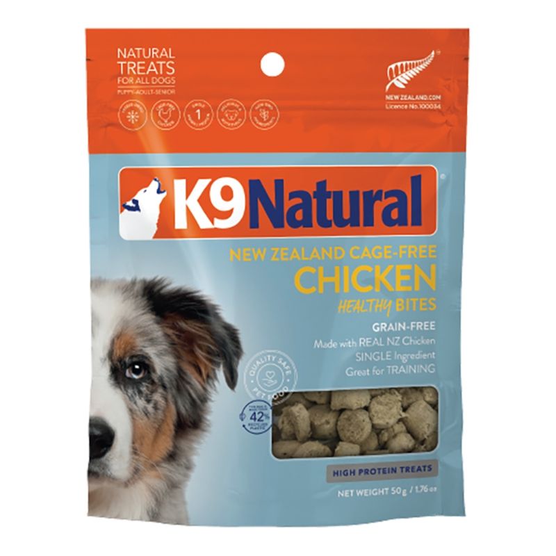 K9 Natural Freeze-Dried Healthy Bites Chicken 1.76oz