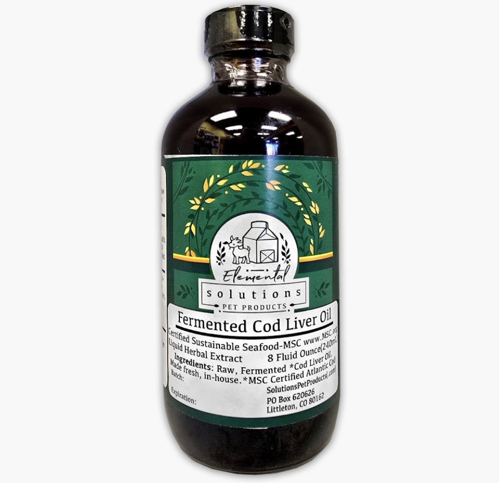 Solutions Fermented Cod Liver Oil 8oz