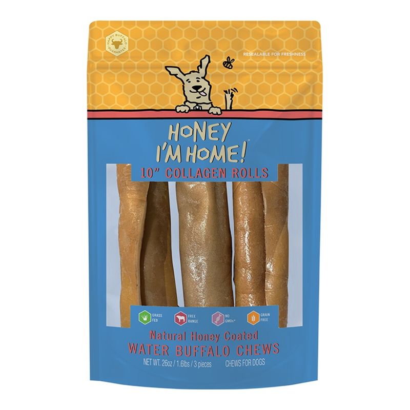 Honey I'm Home Buffalo Collagen Rolls 3 Pack