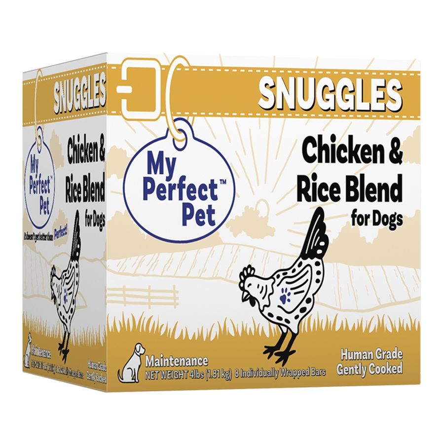 My Perfect Pet Dog Frozen Snuggles Chicken &amp; Rice, Size: 4lb Box