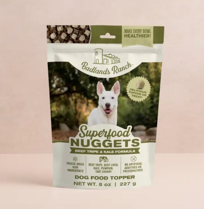 Badlands Ranch Dog Superfood Beef Tripe &amp; Kale 8oz