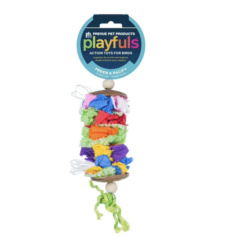 Prevue Pet Laundry Day Bird Toy