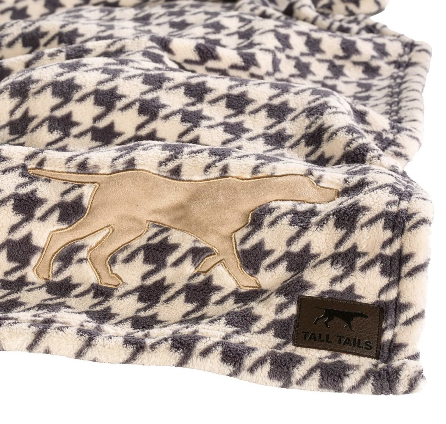 Tall Tails Dog &amp; Cat Blanket  Houndstooth 40''X60''