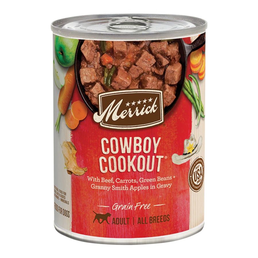 Merrick Dog Classic Cowboy Cookout 12.7oz