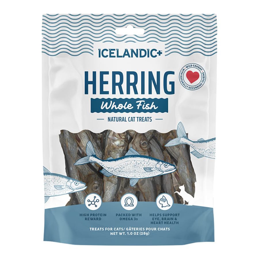Icelandic Cat Whole Fish Herring 1oz