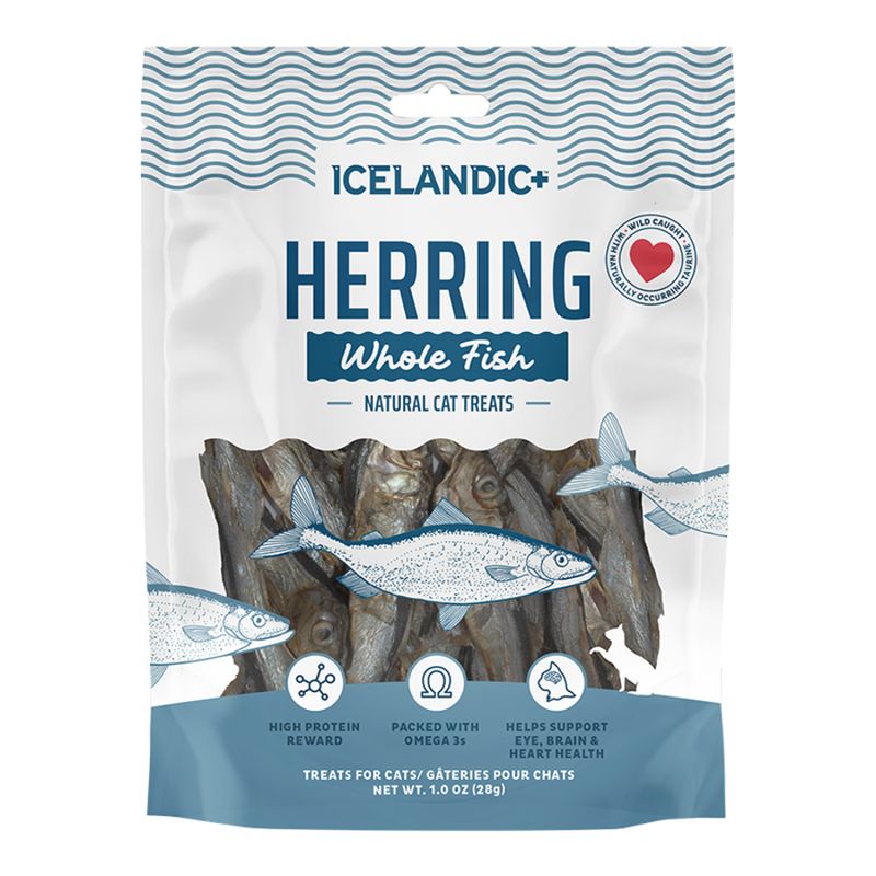 Icelandic Cat Whole Fish Herring 1oz