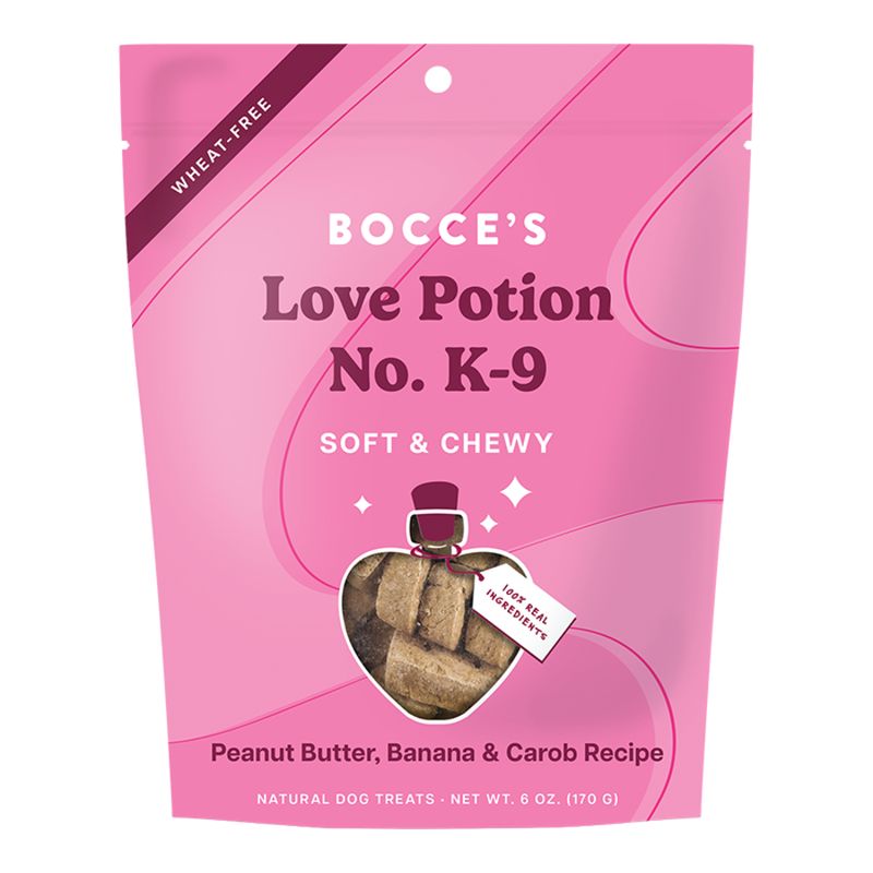 Bocce's Dog Valentine's Day Soft &amp; Chewy Love Potion No. K-9 6oz