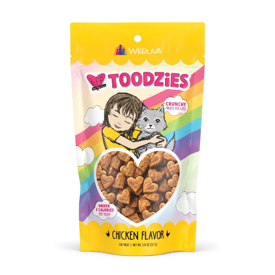 BFF Cat Toodzies Crunchy Chicken Treats 2oz