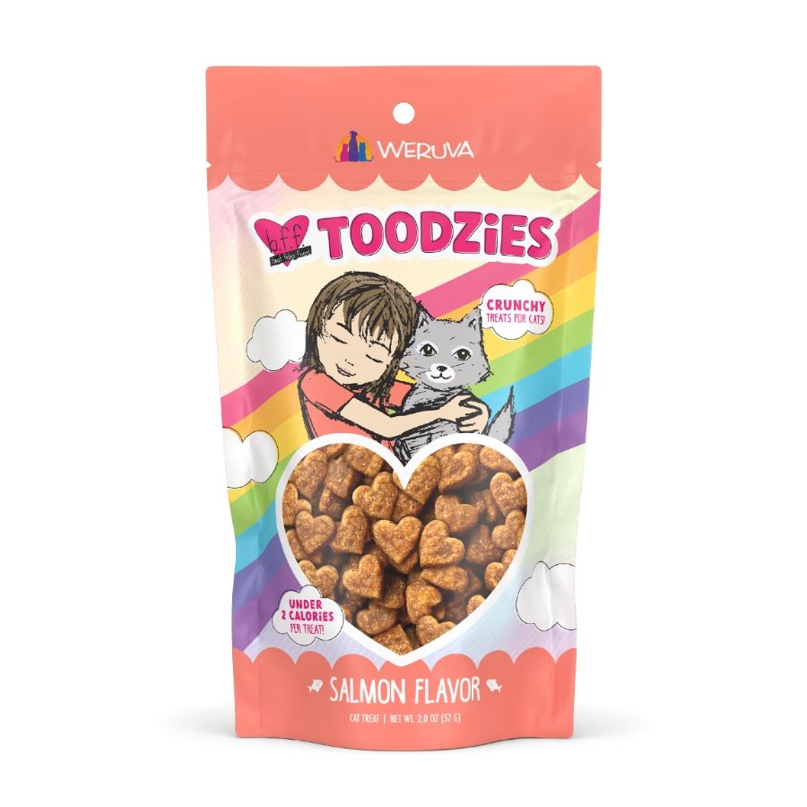 BFF Cat Toodzies Crunchy Salmon Treats 2oz