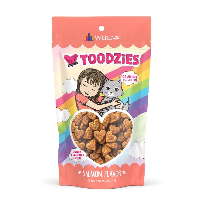 BFF Cat Toodzies Crunchy Salmon Treats 2oz