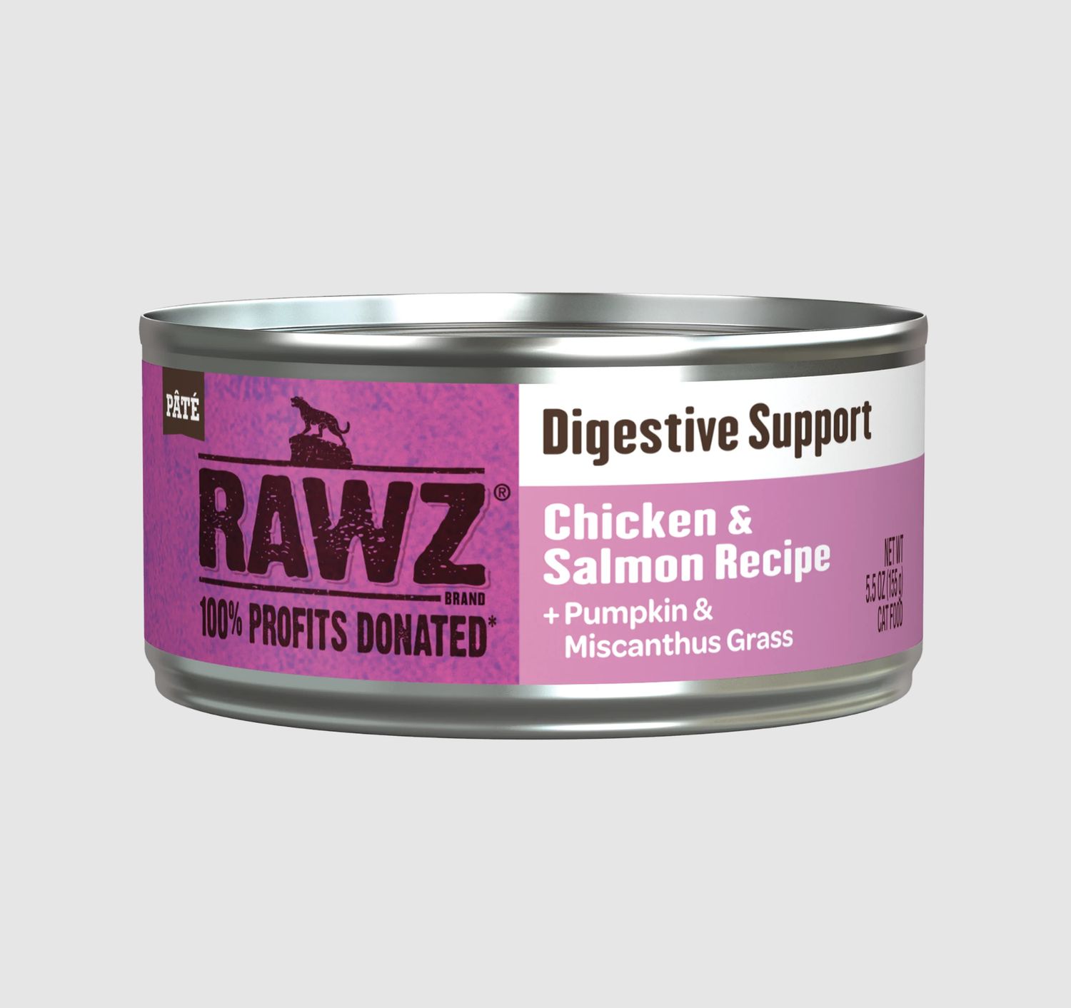 Rawz Cat Digestive Support Chicken &amp; Salmon 5.5oz