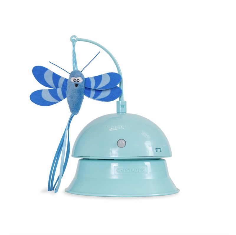 Outward Hound Catstages Electronic Flutter Dome Toy