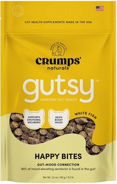 Crumps Cat Gutsy Happy Bites 3.2oz