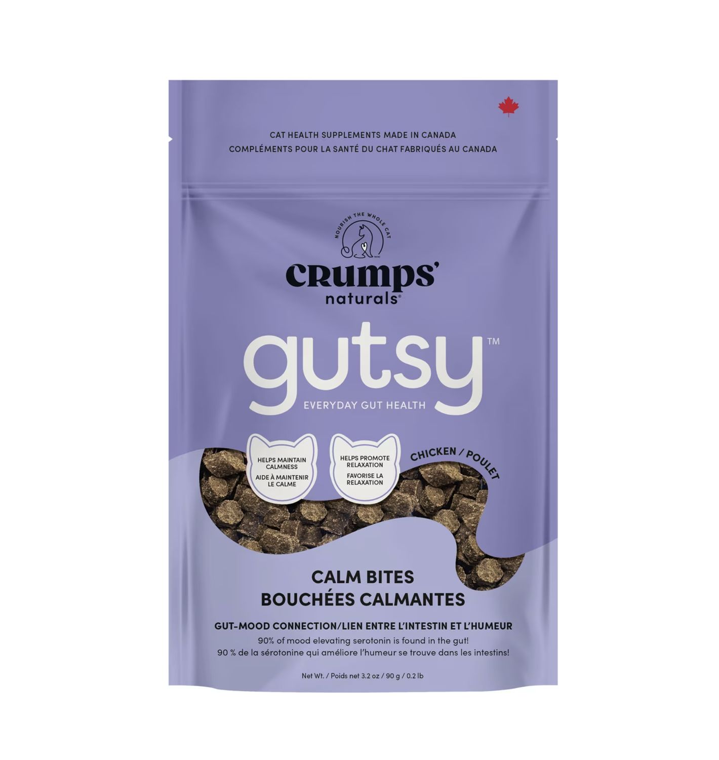 Crumps Cat Gutsy Calm Bites 3.2oz