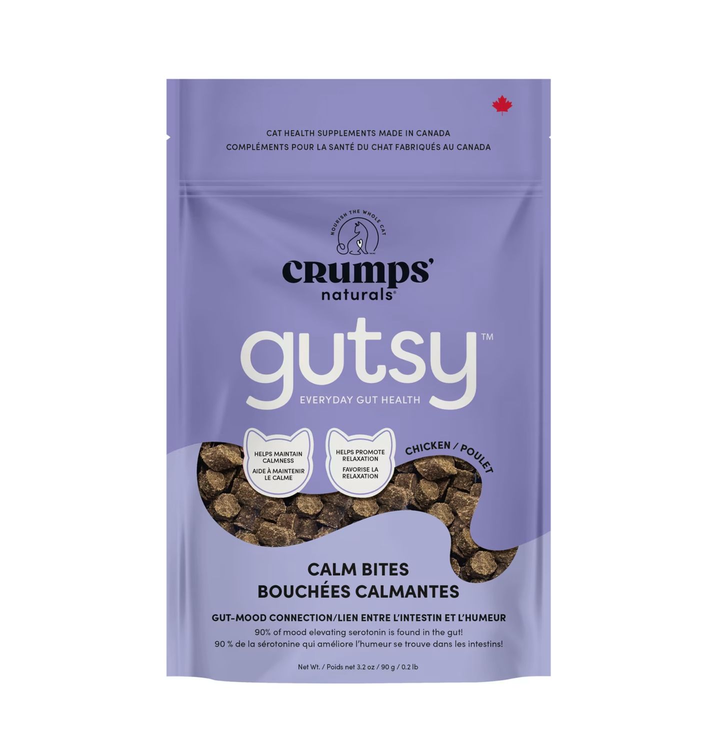 Crumps Cat Gutsy Calm Bites 3.2oz