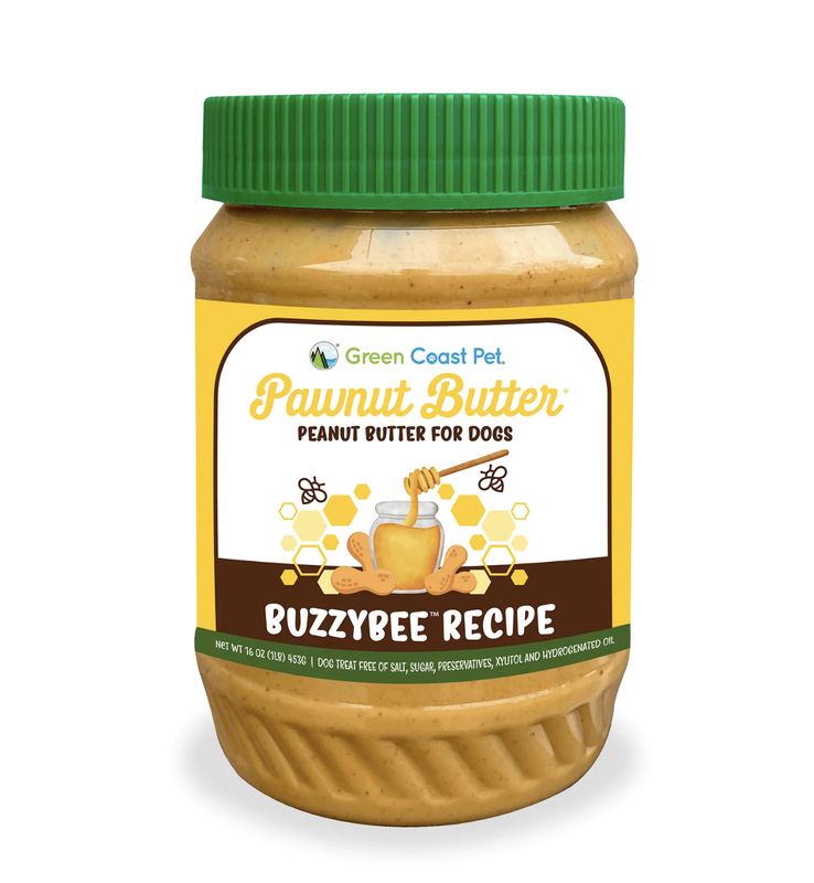 Green Coast Pet Peanut Butter with Honey 16oz