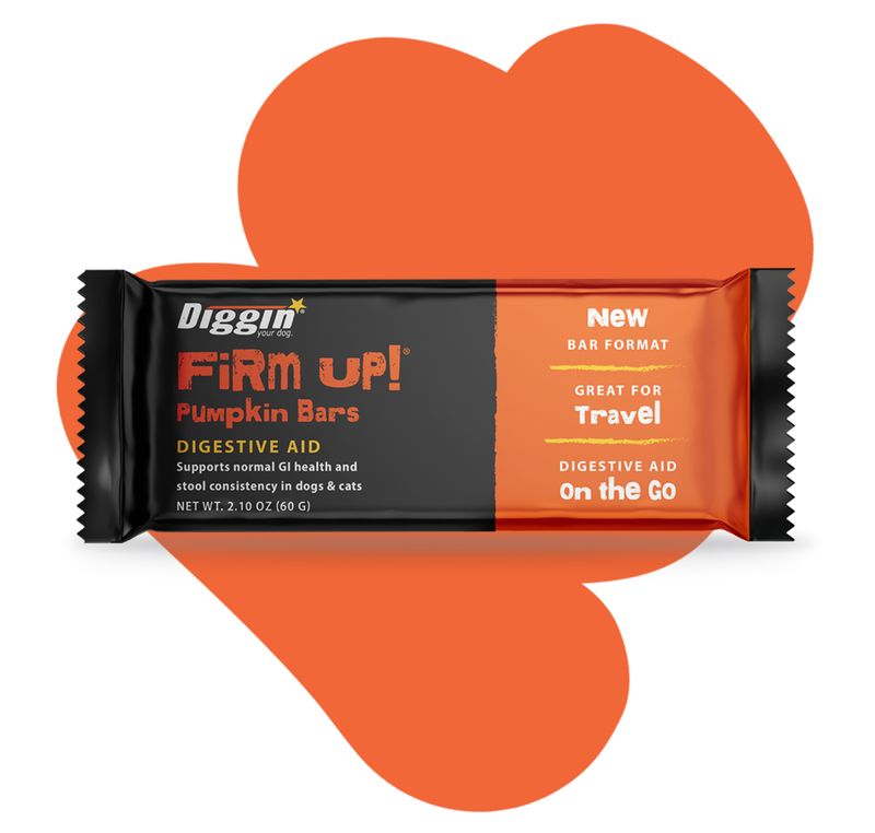 Diggin Dog &amp; Cat Pumpkin Bars Digestive Aid