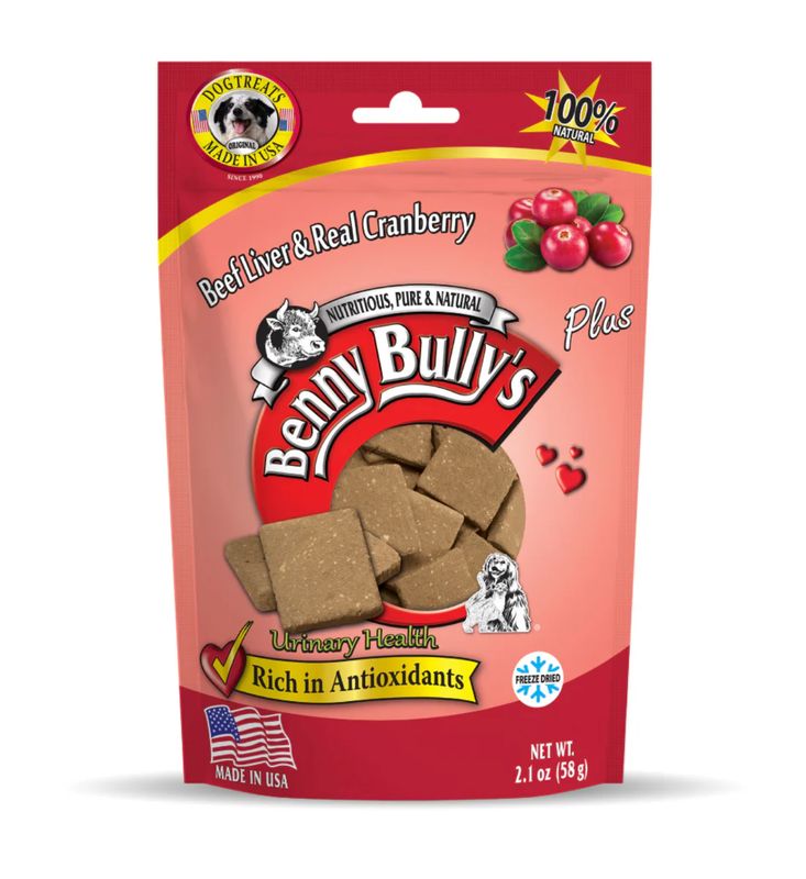 Benny Bully's Beef Liver Plus Cranberry 2.1oz