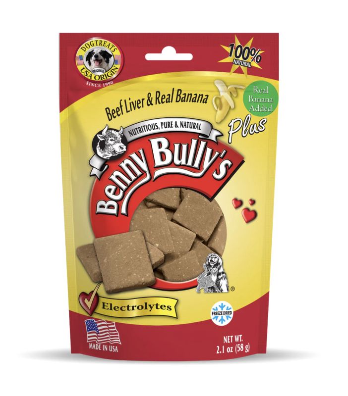 Benny Bully's Beef Liver Plus Banana 2.1oz