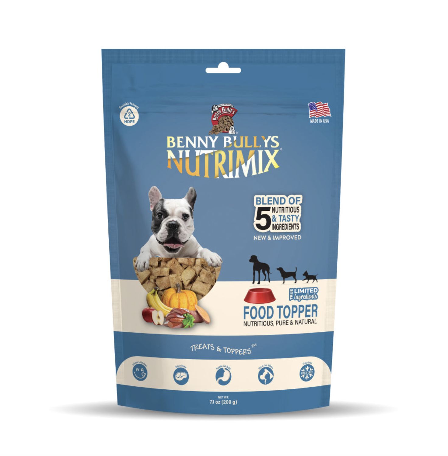 Benny Bully's NutriMix Treats &amp; Toppers 7oz