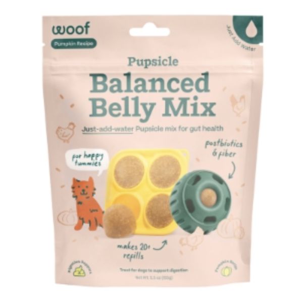 Woof Dog Pupsicle Balanced Belly Mix, Size: 5.5oz