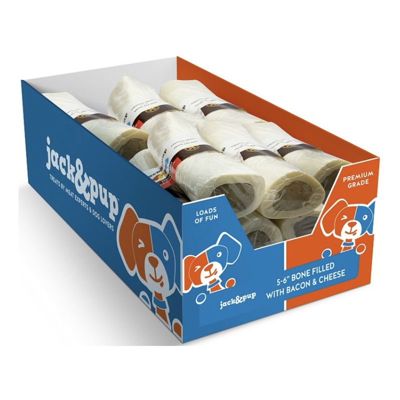 Jack &amp; Pup Filled Bone Bacon &amp; Cheese