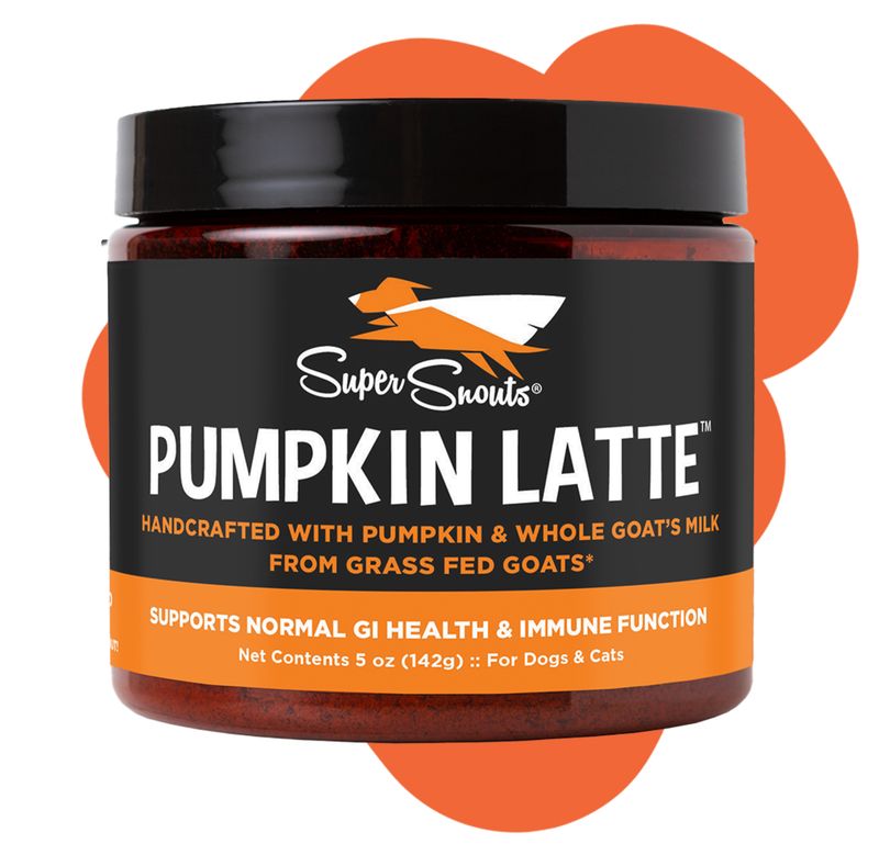 Super Snouts Dog &amp; Cat Pumpkin Latte Powder 5oz