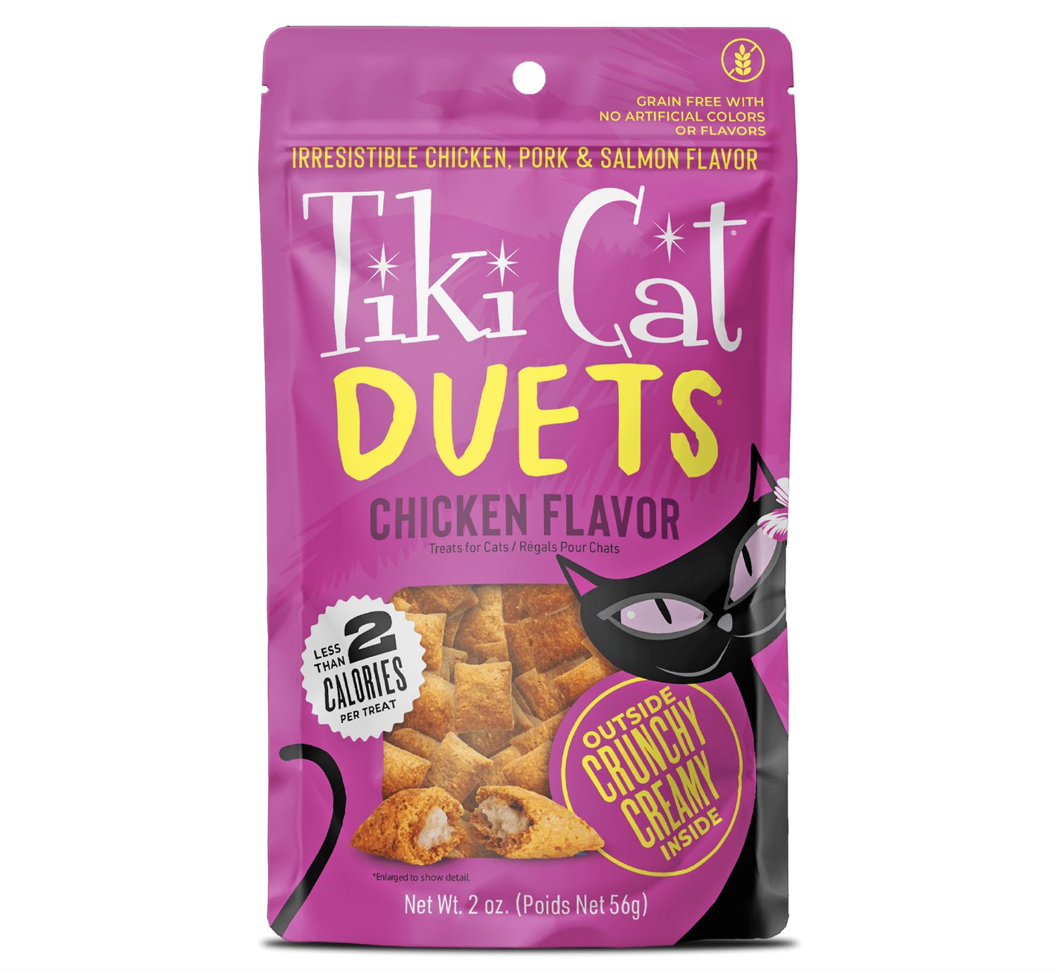 Tiki Cat Duets Chicken Flavor Treats 2oz