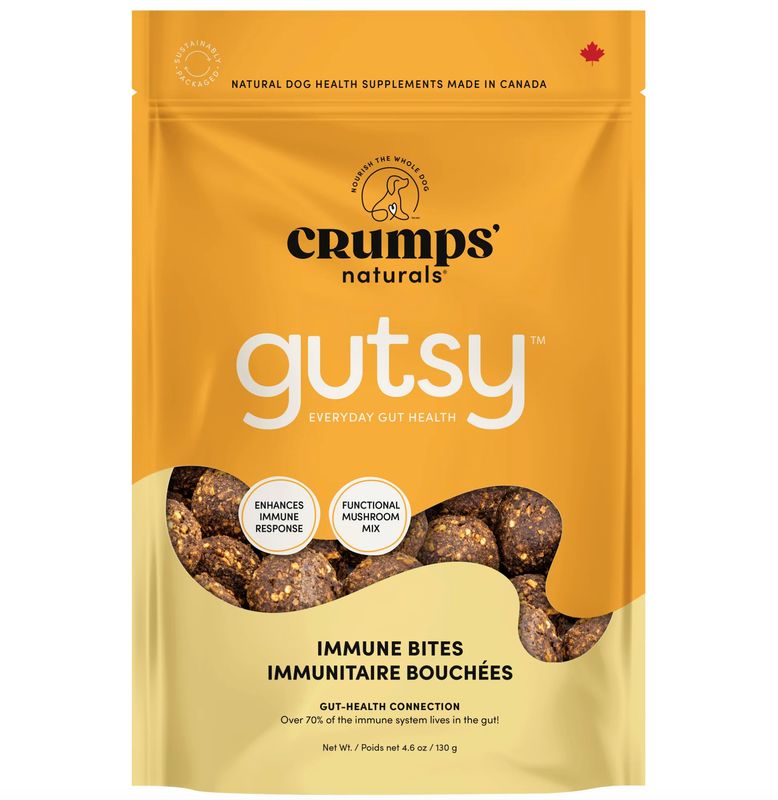 Crumps Gutsy Dog Immune Bites 4.6oz